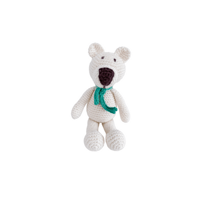 bebemoss.com stuffed animal Atty the bear - cream mini handmade by moms  gifts with purpose