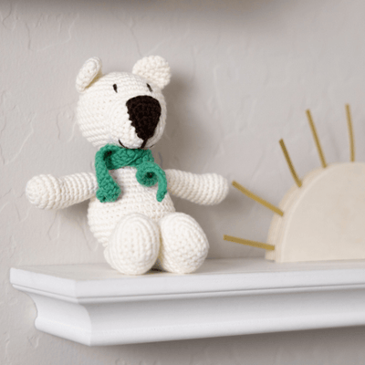 bebemoss.com stuffed animal Atty the bear - cream mini handmade by moms  gifts with purpose