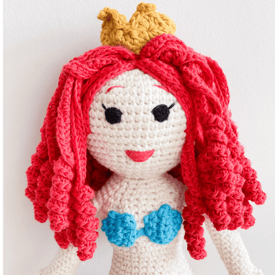 bebemoss.com doll Azalea the Mermaid handmade by moms  gifts with purpose