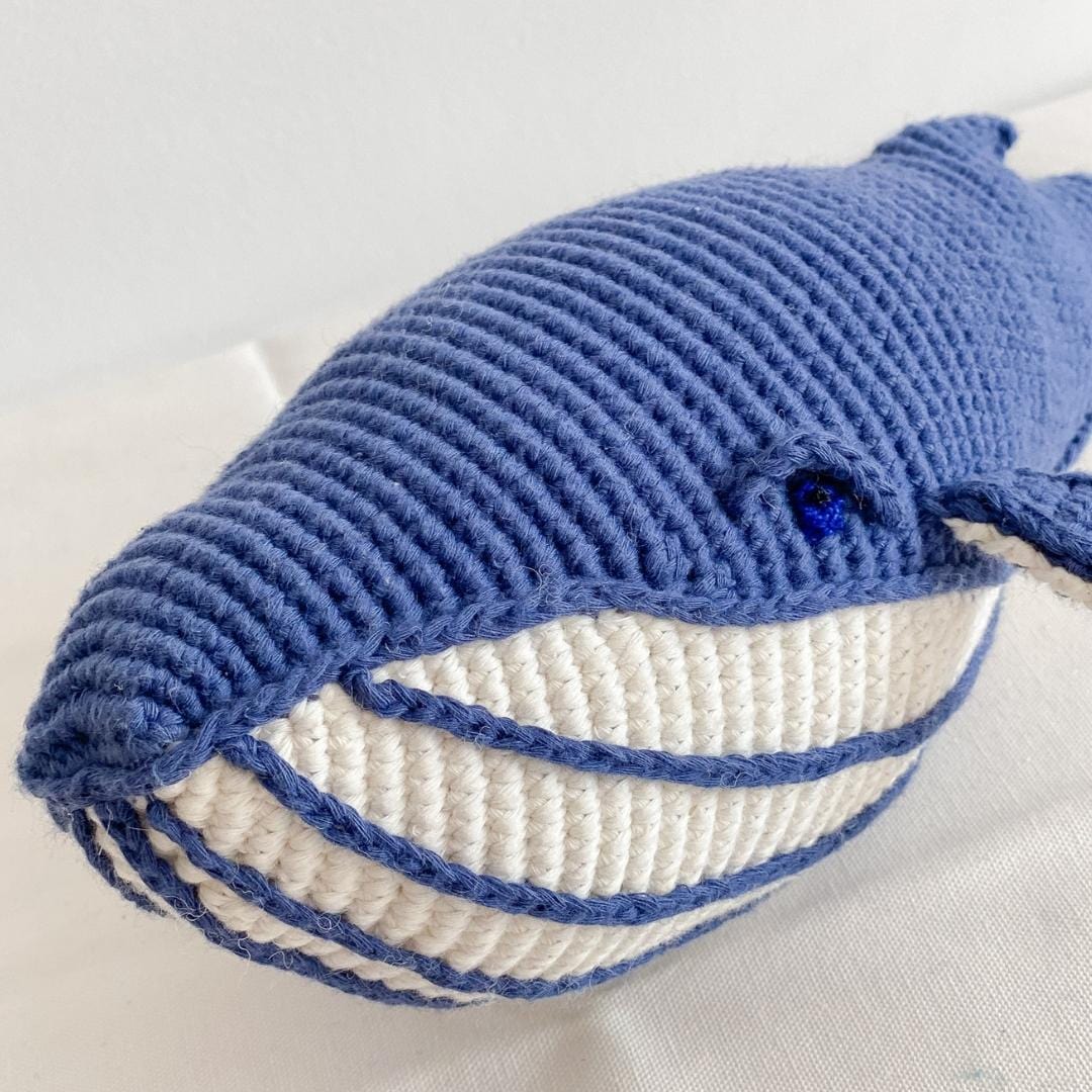 bebemoss.com toy Belle the Whale handmade by moms  gifts with purpose
