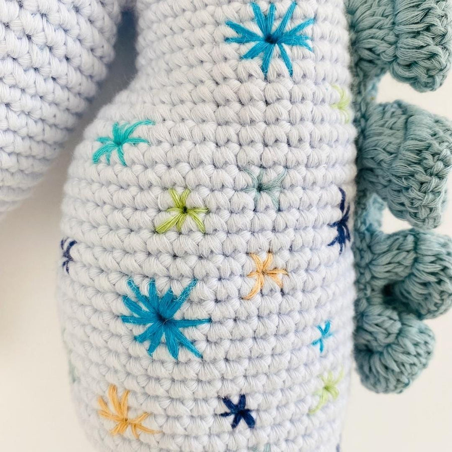 bebemoss.com toy Cleo the Seahorse handmade by moms  gifts with purpose