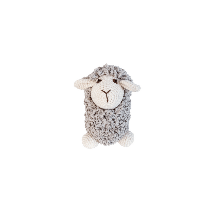 bebemoss.com Farawee the Sheep grey handmade by moms  gifts with purpose