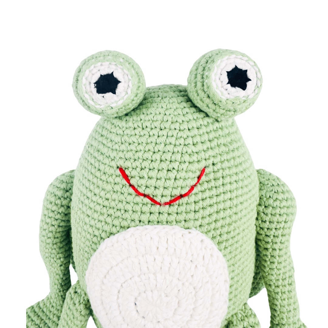 bebemoss.com Freddie The Frog handmade by moms  gifts with purpose