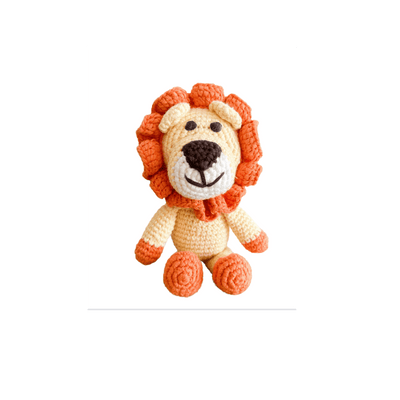 bebemoss.com toy Leo the lion-mini handmade by moms  gifts with purpose