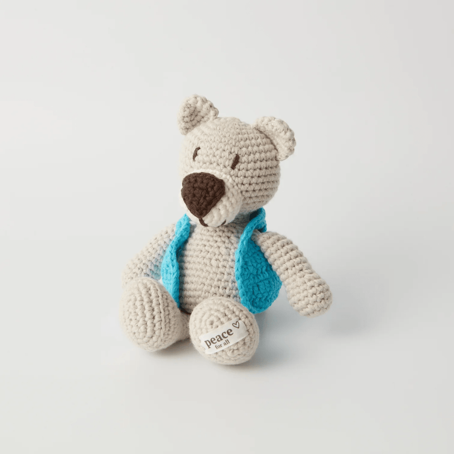 bebemoss.com Made51 peace bear handmade by moms  gifts with purpose