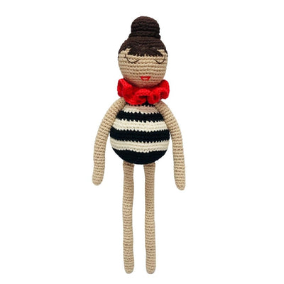 bebemoss.com stuffed animal PREORDER Jasmin the doll handmade by moms  gifts with purpose