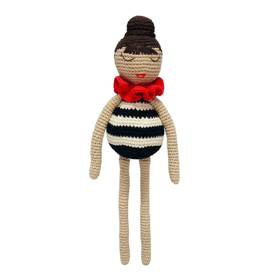 bebemoss.com stuffed animal PREORDER Jasmin the doll handmade by moms  gifts with purpose