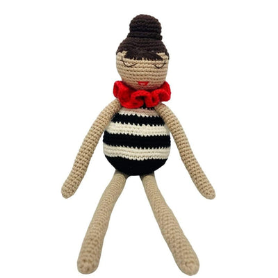 bebemoss.com stuffed animal PREORDER Jasmin the doll handmade by moms  gifts with purpose