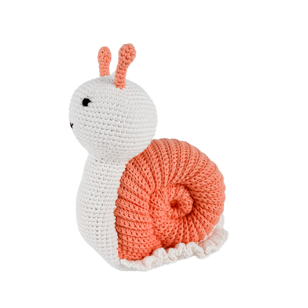 bebemoss.com Sheldon The Snail handmade by moms  gifts with purpose