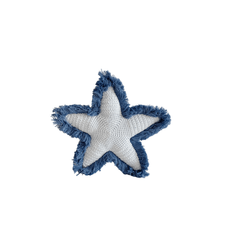 bebemoss.com toy Starfish-blue handmade by moms  gifts with purpose